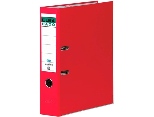 [1777551] ELBA - Archivador de Palanca Rado-Chic A4 Lomo 80mm Rojo (Ref.100022649)