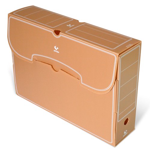 [1521942] GRAFOPLÁS - Archivador definitivo Definiclas 383 x 276 x 108mm Marron 20 Polipropileno (Ref.70908000)