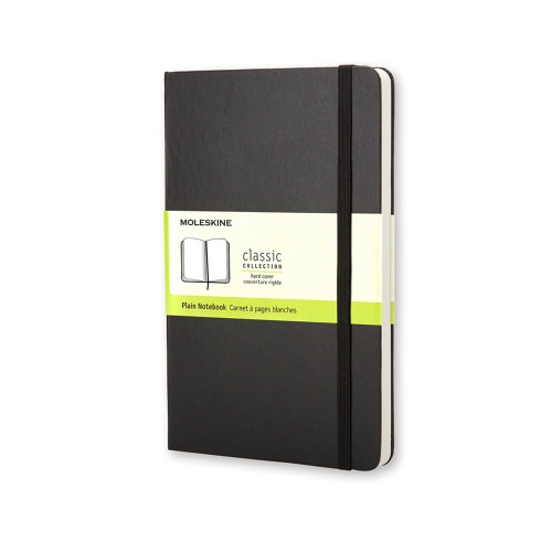 [9076457] MOLESKINE - Cuaderno CLASSIC RAYADO LISO.TAPA DURA NEGRA.BOLSILLO, 9X14CM. (Ref.QP012)