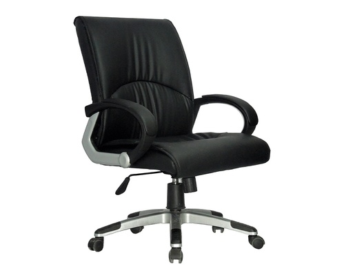 [2047202] Q-CONNECT - SILLA DIRECCION RESPALDO MEDIO REGULABLE EN ALTURA ALTO 900+85MM ANCHO 500MM PROFUNDIDAD 510MM COLOR (Ref.KF10893)