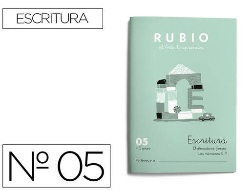 [2022476] RUBIO - CUADERNO CALIGRAFIA Nº 05 (Ref.C-05)