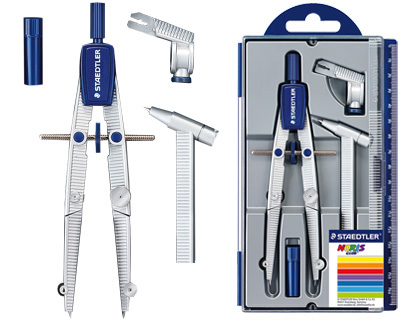 [2002439] STAEDTLER - COMPAS MICROMETRICO -CON ALARGADERA NORIS CLUB (Ref.55002)