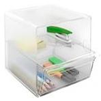 [1262599] ARCHIVO 2000 - Cubo organizador 1 cajon grande transparente 155x155x155 mm (Ref.6707CSTP)