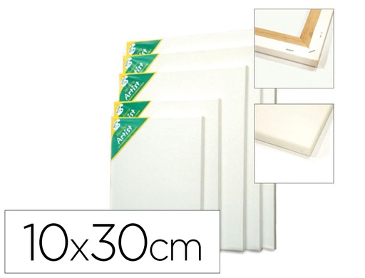 [2057244] ARTIST - BASTIDOR LIENZO GRAPADO TRASERO ALGODON 100% 30X15 CM (Ref.6400369)