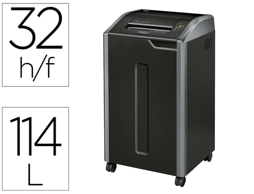 [2155474] FELLOWES - Destructora 425ci 21L partículas 4x30 mm Capacidad 28h. 460x510x880 mm (Ref.4698001)