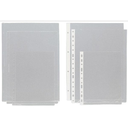 [9936266] GRAFOPLÁS - FUNDA para PLANOS GRAFOPLAS PVC 100µ A4 CORTE DIAGONAL 11 TAL. PAQUETE de 100 (Ref.5750004)