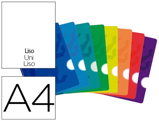 [2077763] OXFORD - LIBRETA ESCOLAR TAPA FLEXIBLE OPTIK PAPER OPENFLEX 48 HOJAS 90 GR DIN A4 LISO COLORES SURTIDOS (Ref.400061067)