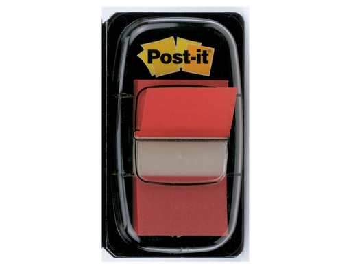 [9015433] POST-IT - BANDERITAS ADHESIVAS 25,4x43,1 - ROJO (Ref.680-1/70071392719)