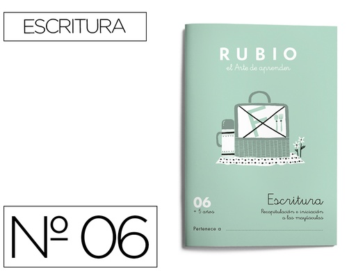 [2022477] RUBIO - CUADERNO CALIGRAFIA Nº 06 (Ref.C-06)