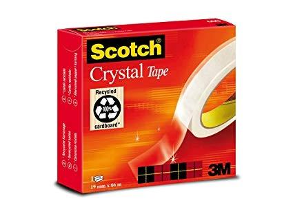 [1794528] SCOTCH - Cinta Adhesiva 19mmX66 m Se corta facilmente No amarillea FT510030602 (Ref.70005242485)