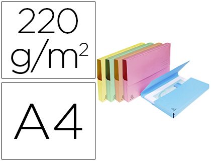 [9063281] EXACOMPTA - SUBCARPETA BOLSA A4 STD (Ref.46770E)