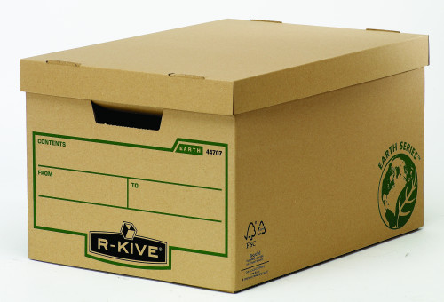 [1204960] FELLOWES - Contenedor archivador definitivo Earth A4 325x260x445mm Apilable (Ref.4470701)