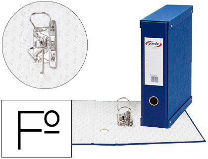 [9063092] PARDO - Módulo Archivador Folio Lomo 70mm Azul (Ref.924103)
