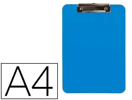 [2155961] Q-CONNECT - Portanotas plastico din A4 celeste 2,5mm (Ref. KF11247)