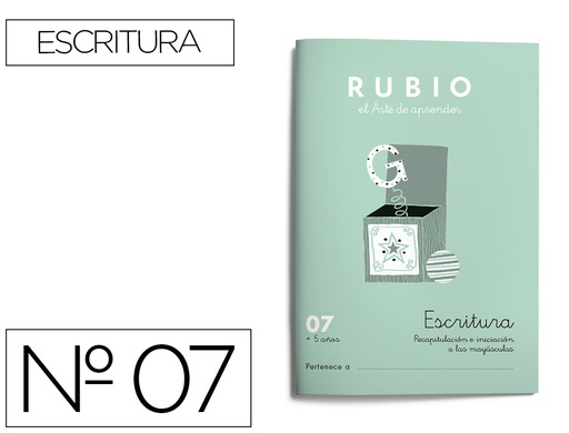 [2022478] RUBIO - CUADERNO CALIGRAFIA Nº 07 (Ref.C-07)