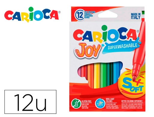 [9013257] CARCHIVO - Caja 12 ROTULADORES JOY (Ref.40614)