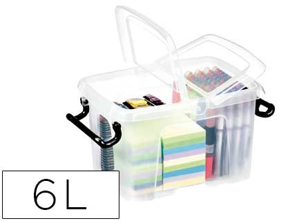 [9057161] CEP - Caja almacenamiento 224X305X182 6L Transparente (Ref.2006700110)