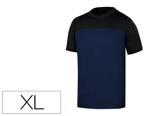 [2150080] DELTAPLUS - CAMISETA DE ALGODON COLOR AZUL TALLA XL (Ref.GENOABMXG)