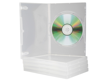 [2052073] Q-CONNECT - CAJA DVD TRANSPARENTE PACK DE 5 UNIDADES (Ref.KF10835)