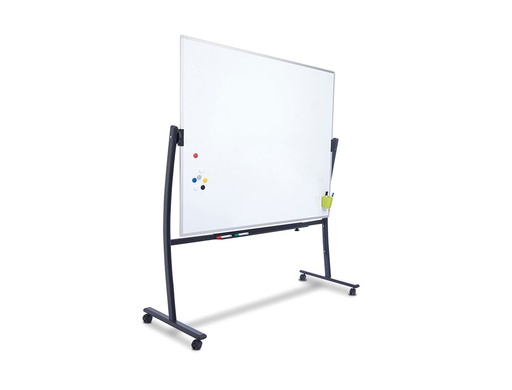 [2153683] ROCADA - PIZARRA BLANCA VITRIFICADA MAGNETICA CON SOPORTE VOLTEABLE DOBLE CARA 90X120 CM (Ref.RD-6870 + RD-6854)