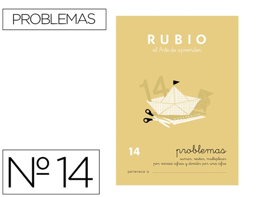 [2022459] RUBIO - CUADERNO PROBLEMAS Nº 14 (Ref.PR-14)