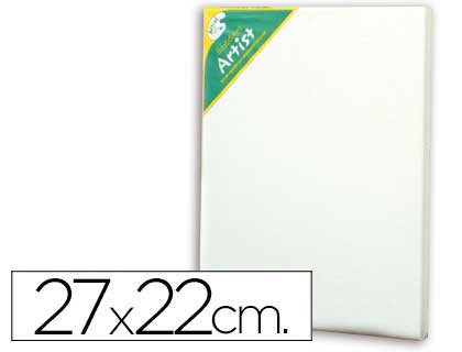 [2057236] ARTIST - BASTIDOR 3F LIENZO GRAPADO TRASERO ALGODON 100% 27X22 CM (Ref.6400366)