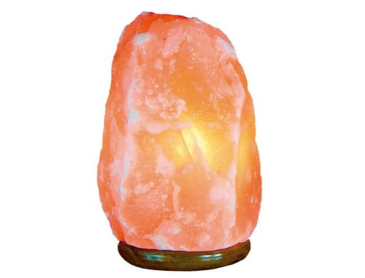 [2162742] JOCCA - Lampara de sal con base de madera 220-240v 1,85 kg 220x130x130 mm (Ref. 2254C)