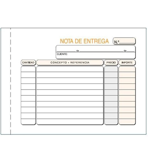 [9942744] LOAN - TALONARIO ENTREGAS 8º APDO TRIPLI (51T) (Ref.T-54)