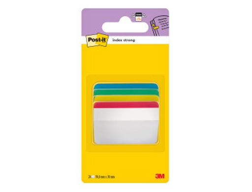 [9037981] POST-IT - Indices adhesivos Blister 6 ud 4 indices/ud 51X38 Colores surtidos Rigidos 70071355427 (Ref.70005227346)