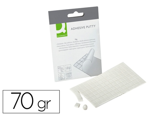 [2053161] Q-CONNECT - SUJETACOSA MASILLA ADHESIVA (Ref.KF04590)