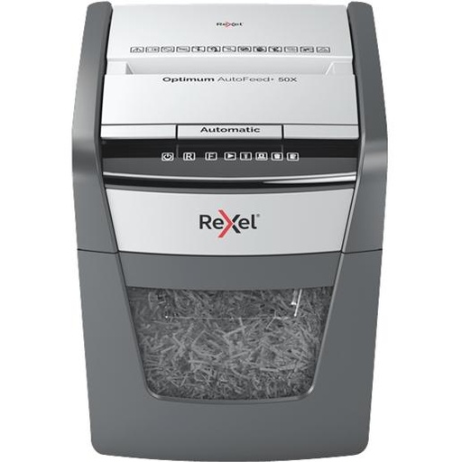 [9052841] REXEL - Destructora Personal AUTO+60X Capacidad 5h. 15L corte partículas 4x34 mm (Ref.2103060EU)