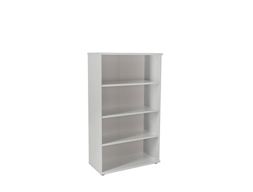 [2150605] ROCADA - Armario librería Serie Store Fabricado en Melamina 159x90x45cm Gris-Gris (Ref.1055AB02)