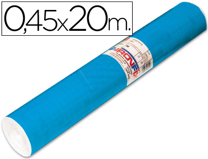 [2022861] AIRONFIX - ROLLO ADHESIVO UNICOLOR AZUL MATE MEDIO -ROLLO DE 20 MT (Ref.67014)
