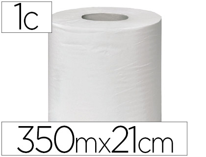 [2076248] BUGA - PAPEL SECAMANOS 35X21CM RECICLADO 1 CAPA 43 G/M2 350 M (Ref.309146)