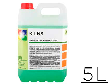 [2057146] LIMPIASUELOS NEUTRO CON AROMA A MANZANA GARRAFA 5 LITROS (Ref.K-LNS)