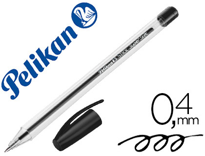 [9152143] PELIKAN - Boligrafo stick super soft negro (Ref. 601450)