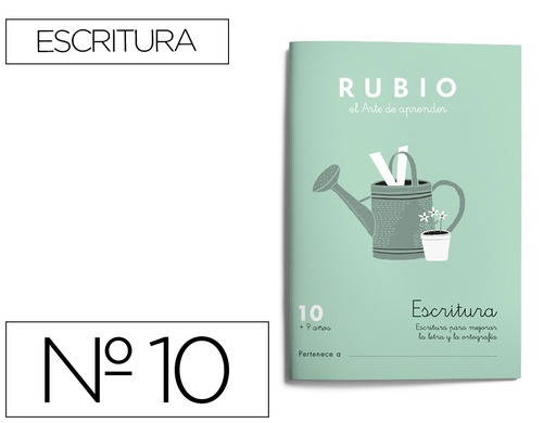 [2022491] RUBIO - CUADERNO CALIGRAFIA Nº 10 (Ref.C-10)