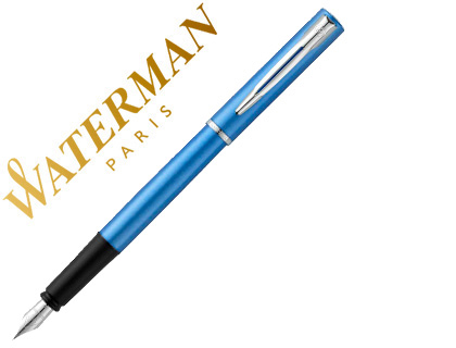 [9153919] WATERMAN - PLUMA ALLURE LACA AZUL EN ESTUCHE DE REGALO (Ref.2068195)