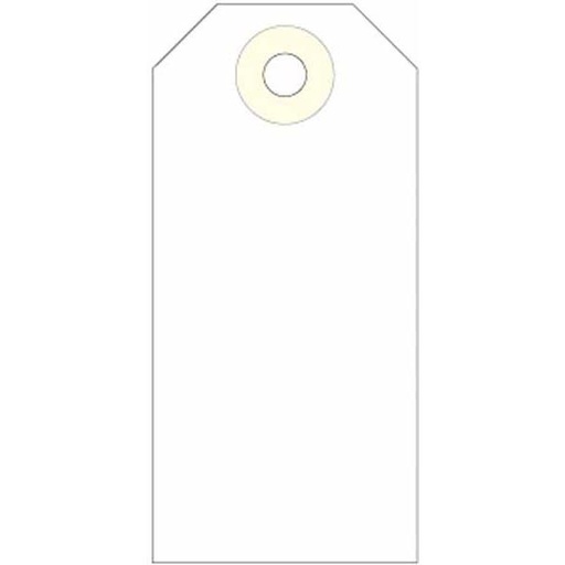 [9933336] APLI - ETIQUETAS MANUALES COLGANTES con ARANDELA suelta 57x120 mm CAJA 1.000 uds.() (Ref.121375)