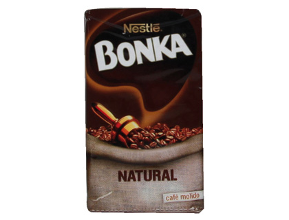 [2050044] BONKA - CAFE MOLIDO NATURAL -PAQUETE DE 250 GR (Ref.NESTLE)