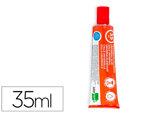 [2006171] LIDERPAPEL - PEGAMENTO UNIVERSAL TRANSPARENTE 35 ML (Ref.PG07)