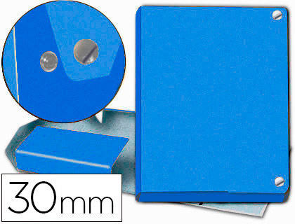 [9063101] PARDO - Carpeta proyecto 350X245X30 Azul Cierre con broche (Ref.963003)