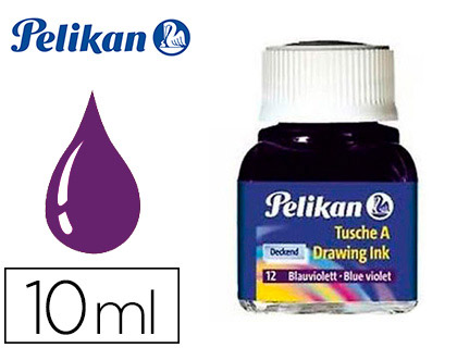 [9090204] PELIKAN - TINTA CHINA VIOLETA N.12 FRASCO 10 ML (Ref.201616)