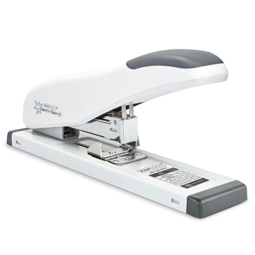 [1921716] RAPESCO - Grapadora de gruesos Eco HD 100 blanca mate. Hasta 100 hojas de capacidad. (Ref.1386)