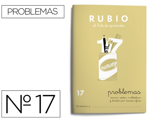 [2022462] RUBIO - CUADERNO PROBLEMAS Nº 17 (Ref.PR-17)