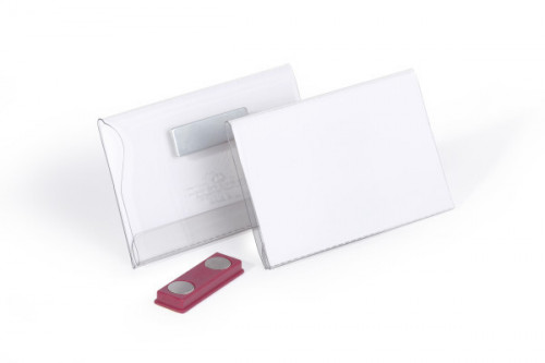 [1627181] DURABLE - Identificador Caja 25 ud 54x90mm PVC (Ref.8117-19)