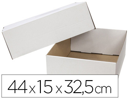 [2063737] Q-CONNECT - CAJA DE ENVIO CON TAPA Y FONDO 33X15 MM (Ref.0)