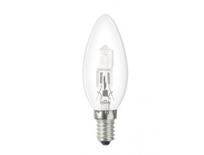 [2151160] SUNMATIC - BOMBILLA ECO HALOGENA VELA 28W E14 CLARA (Ref.SULCC028HALO)