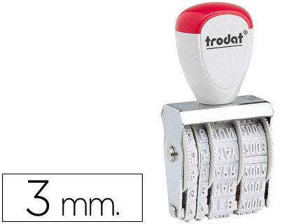 [2003308] TRODAT - FECHADOR DE 3 MM (Ref.1000)