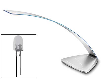 [2057178] CEP - LAMPARA DE OFICINA ICE BLUE DE ALUMINIO Y ACERO CON BASE (Ref.2006000741)
